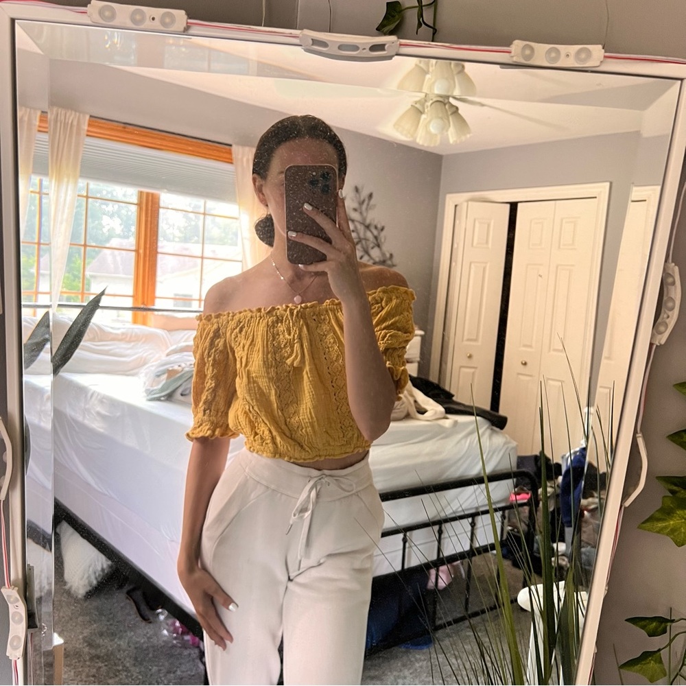 off shoulder top